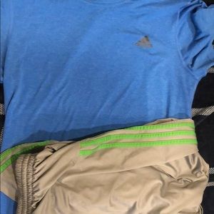 Adidas T-shirt/sweatpants set!:)